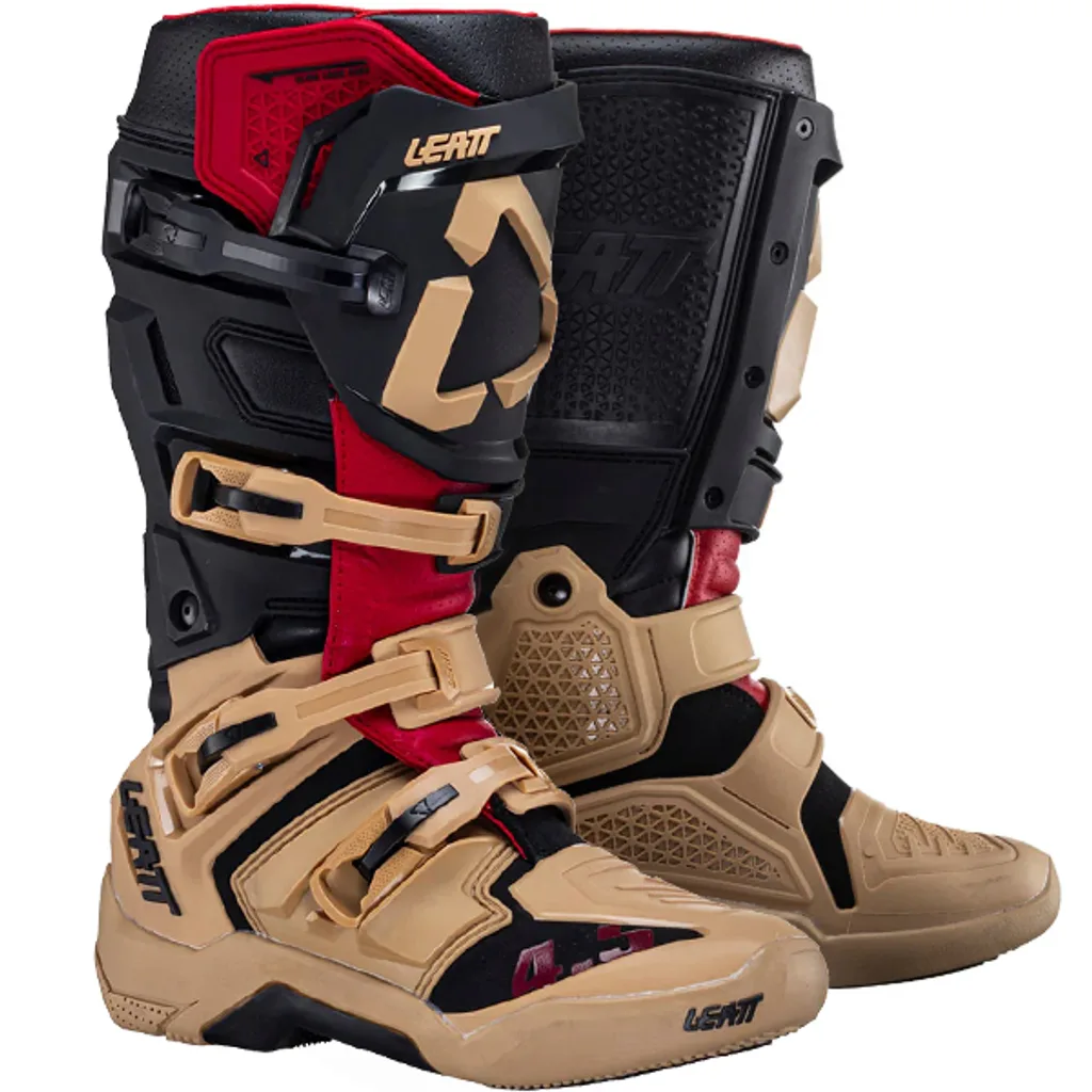 Leatt 4.5 Motocross Boot Ruby Stone