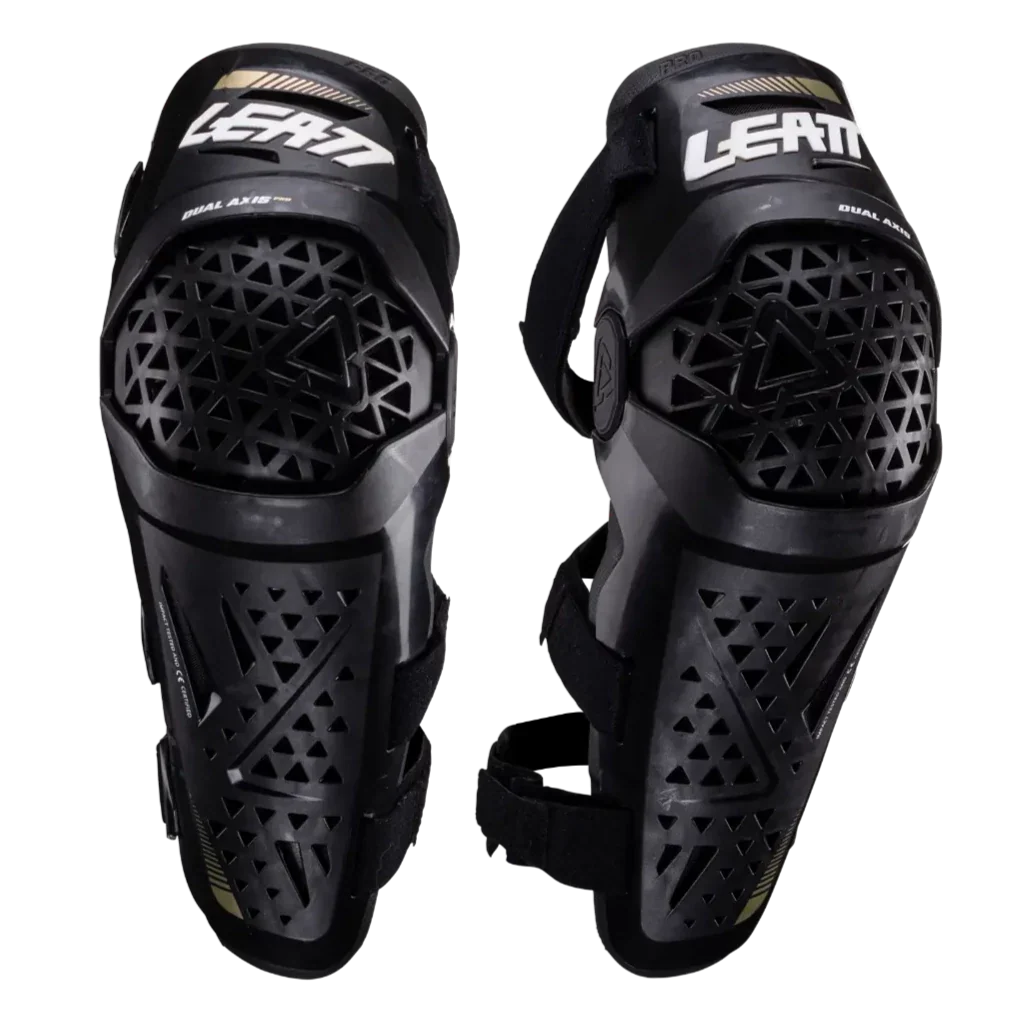 Leatt Dual Axis Pro Knee Guards - Black