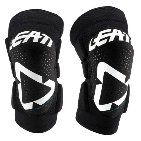 Leatt Kids 3DF 5.0 White Black Knee Guards