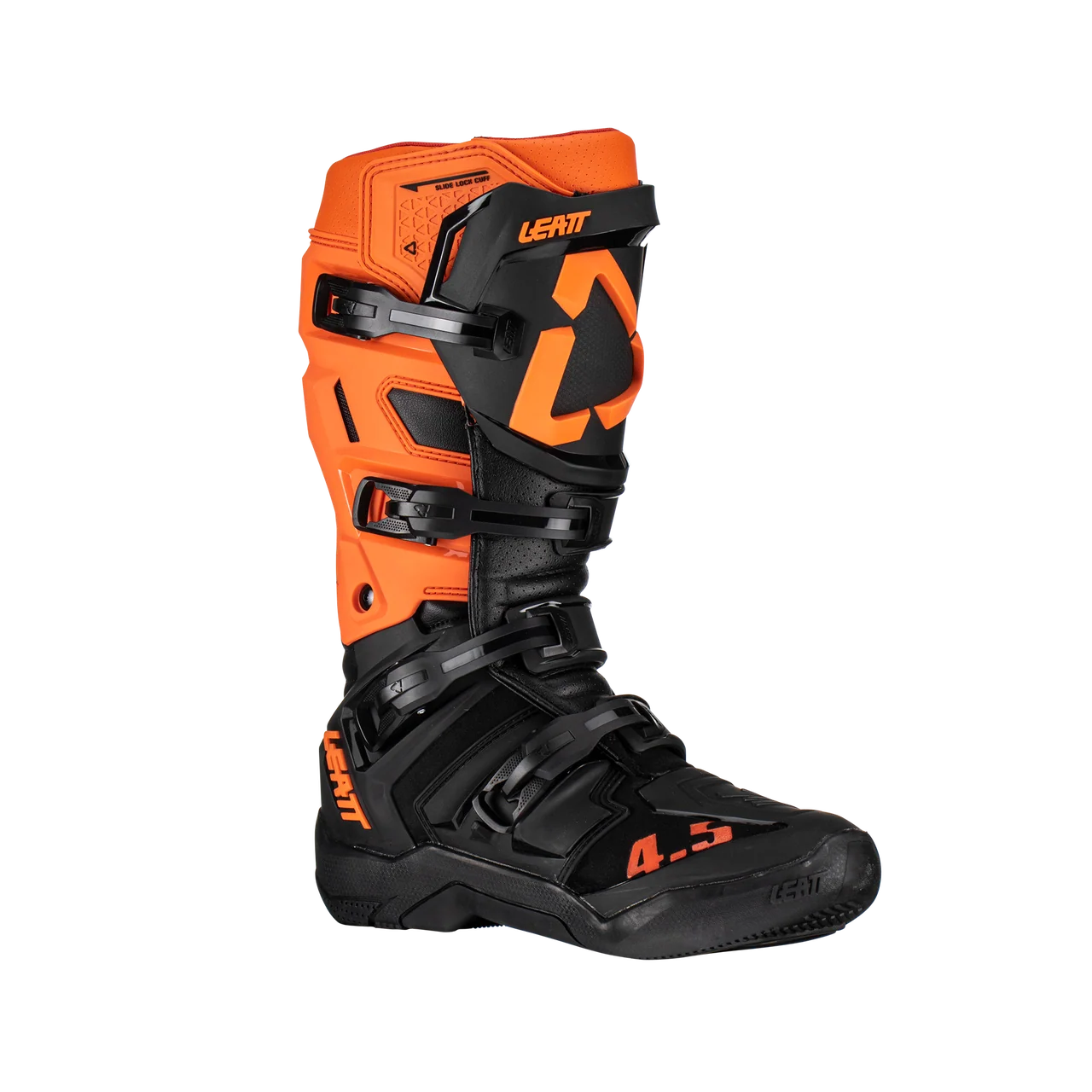 Leatt Moto 4.5 Black Orange Motocross Boots - Image 3