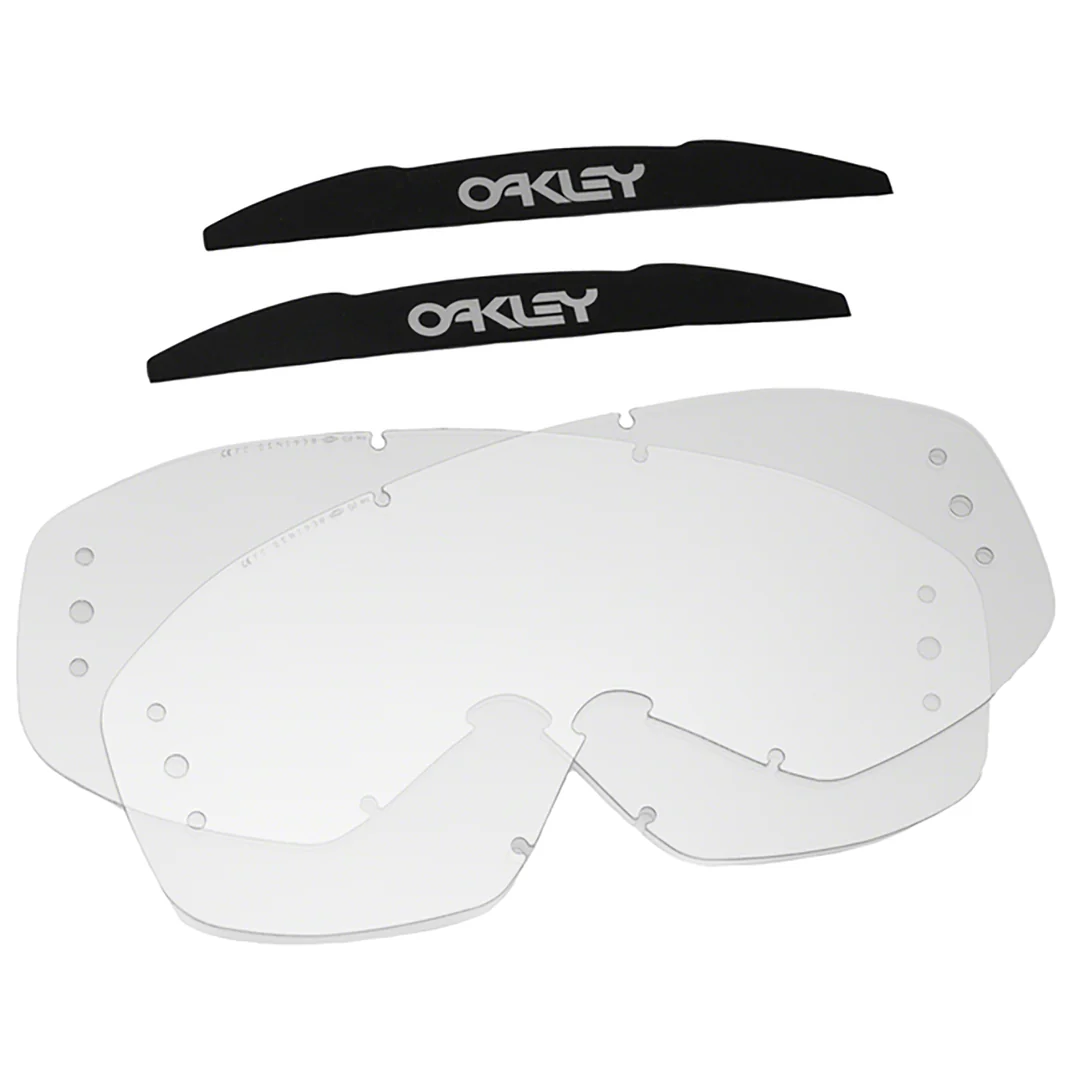 Oakley Replacement Lens XS O Frame MX (Clear) Roll-Off 2 Pack - Image 2