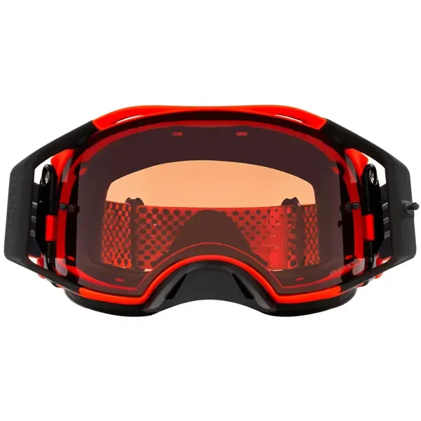 Oakley Airbrake Goggles Moto Orange Prizm MX Bronze Lens - Image 4