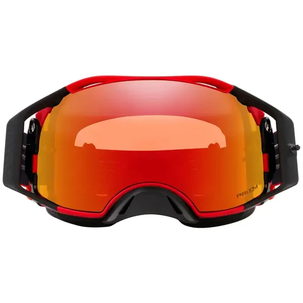 Oakley Airbrake Goggles Moto Red Prizm MX Torch Lens - Image 4