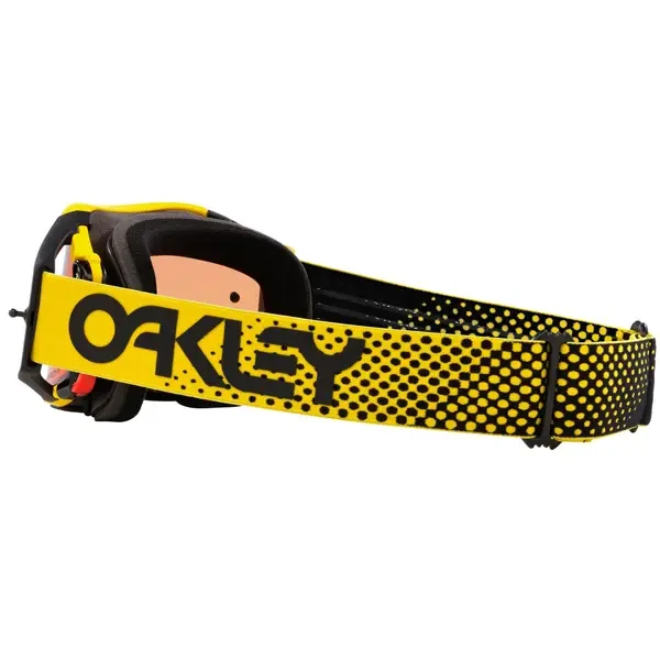 Oakley Airbrake MX Goggle Moto Yellow Prizm MX Bronze Lens - Image 2