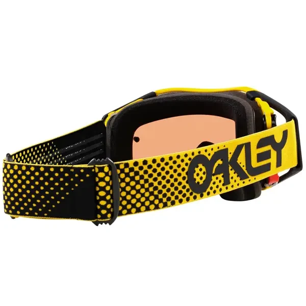 Oakley Airbrake MX Goggle Moto Yellow Prizm MX Bronze Lens - Image 4