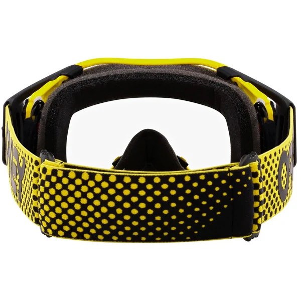 Oakley Airbrake Goggles Moto Yellow Clear Lens - Image 2