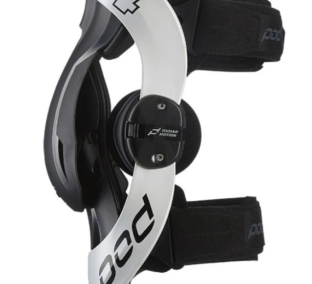 POD K4 2.0 Motocross Knee Braces - White - Image 3