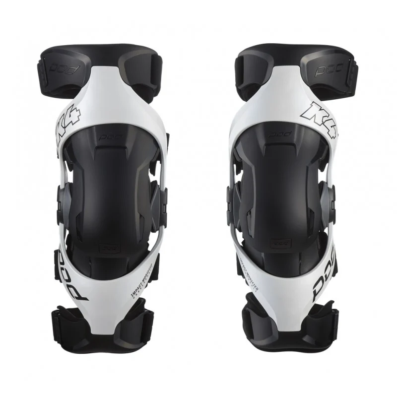 POD K4 2.0 Motocross Knee Braces - Black - Image 3