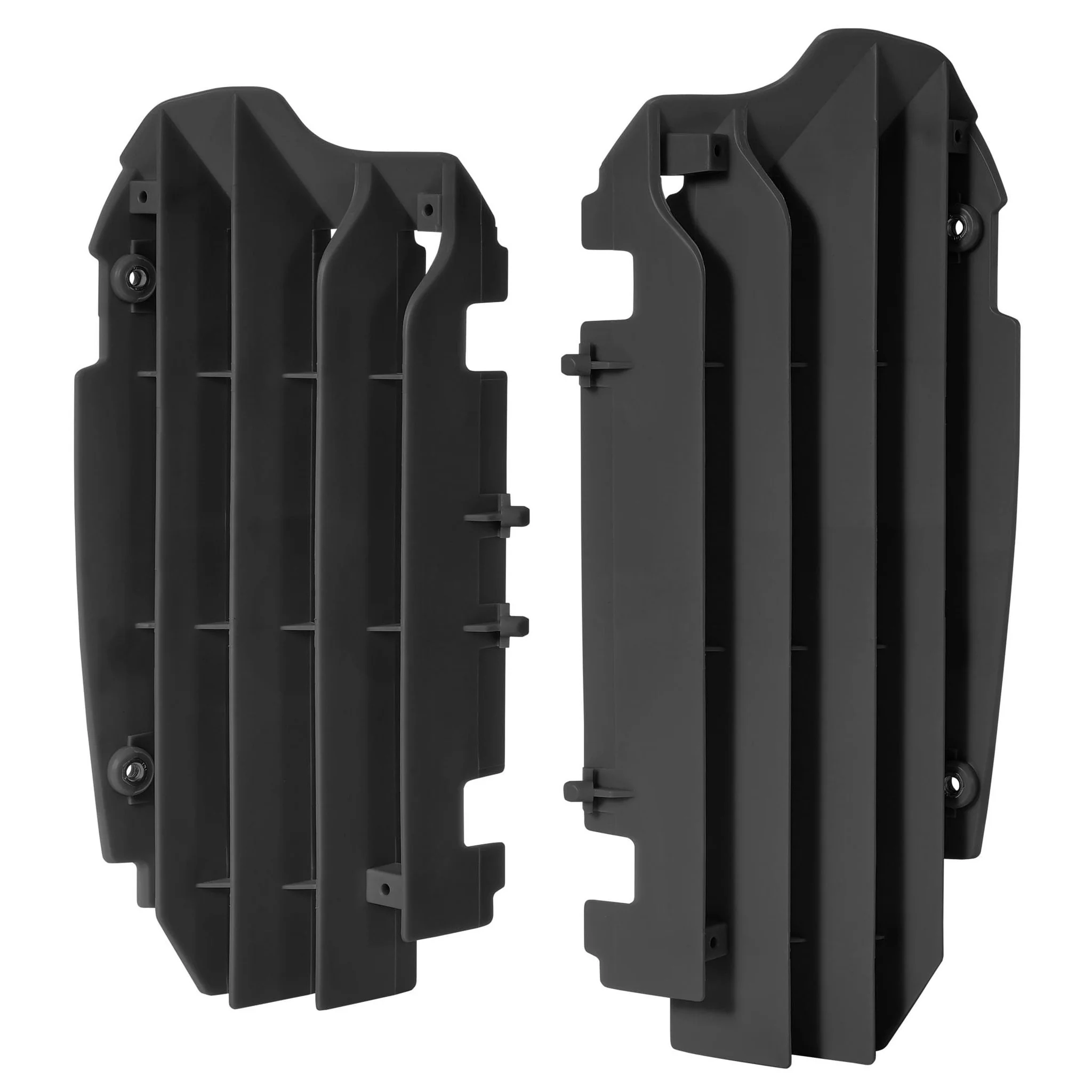 Polisport Kawasaki KXF Radiator Louvres Fins - Black