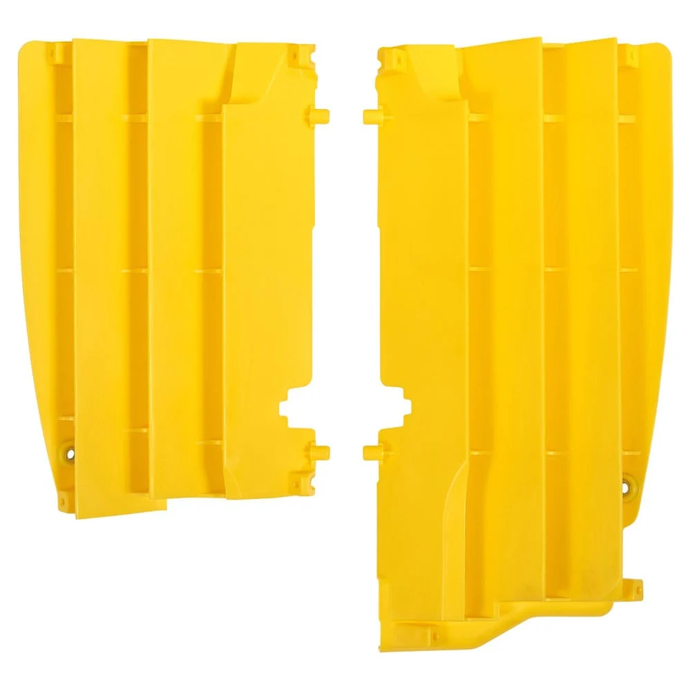 Polisport Suzuki RMZ Radiator Louvres Fins - Yellow