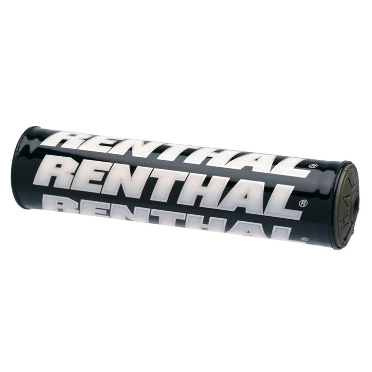 Renthal Bar Pad Mini SX (205MM-8.5in) Black Silver White (Grey Foam)