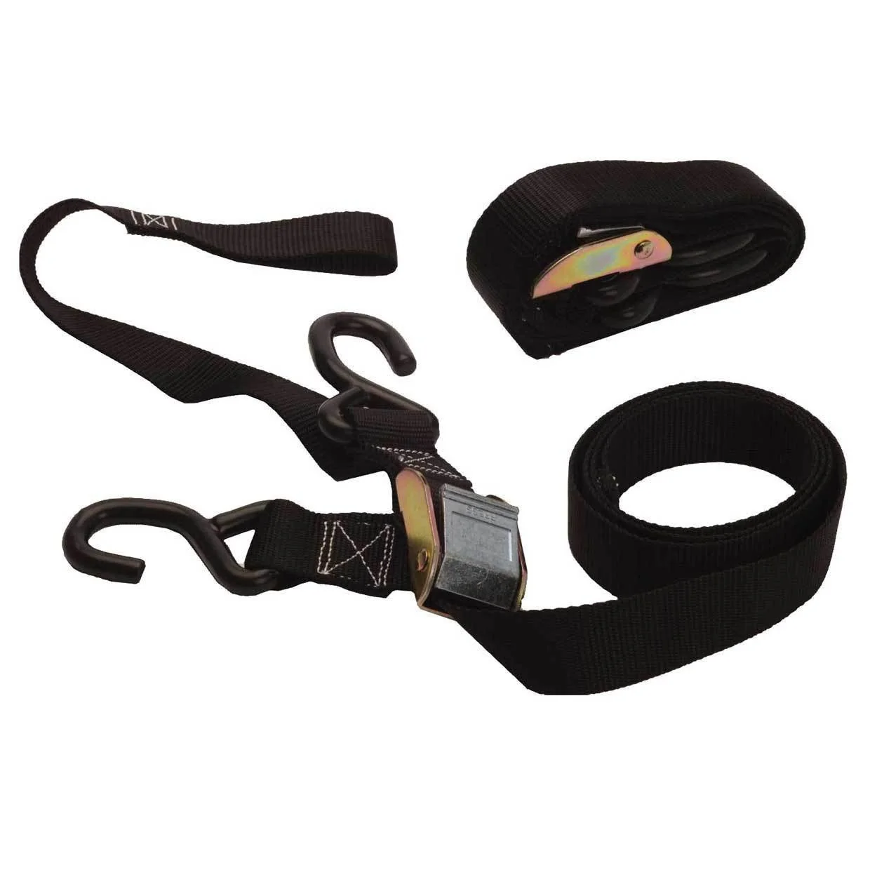 RFX Pro Series 1.5 Tie Downs with extra loop - Black