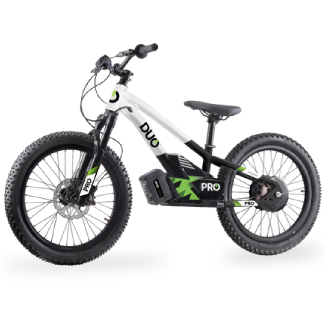 RIDE DUO 16" MASTER PRO ELECTRIC KIDS BIKE