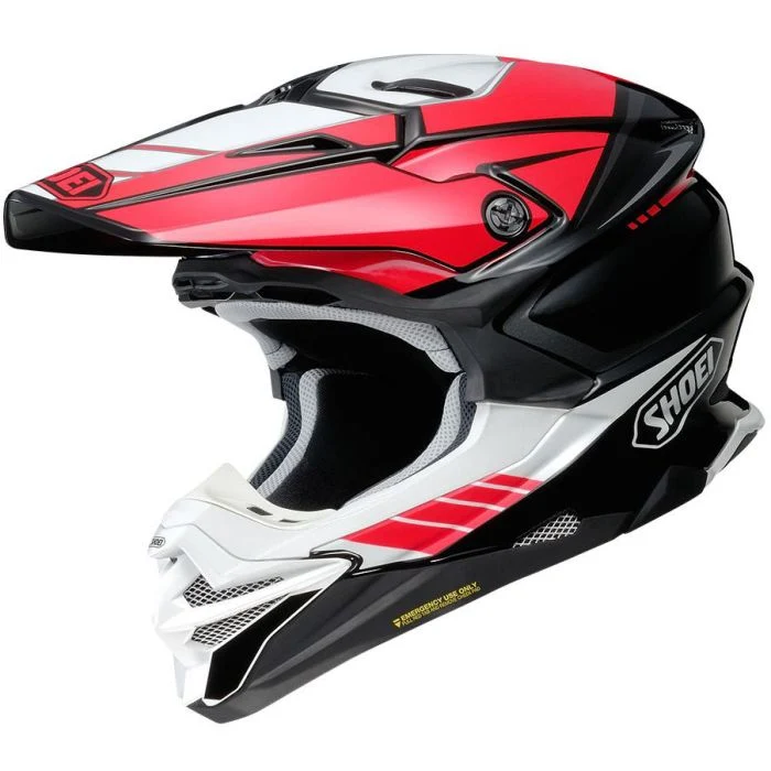 Shoei VFX-WR 06 Jammer Helmet TC-1 Red Black - Image 2