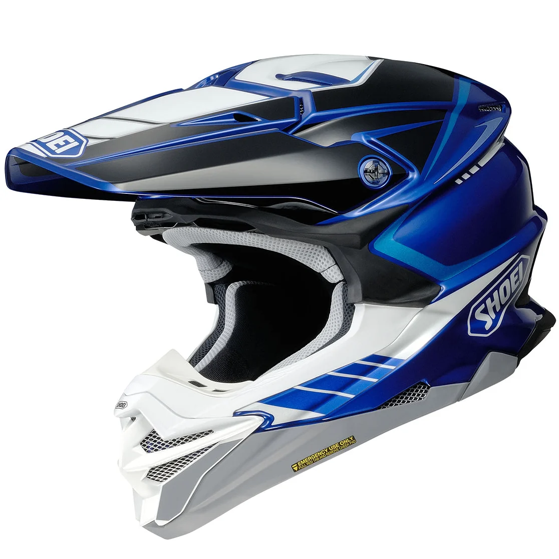 Shoei VFX-WR 06 Jammer Helmet TC-2 Blue Black - Image 2