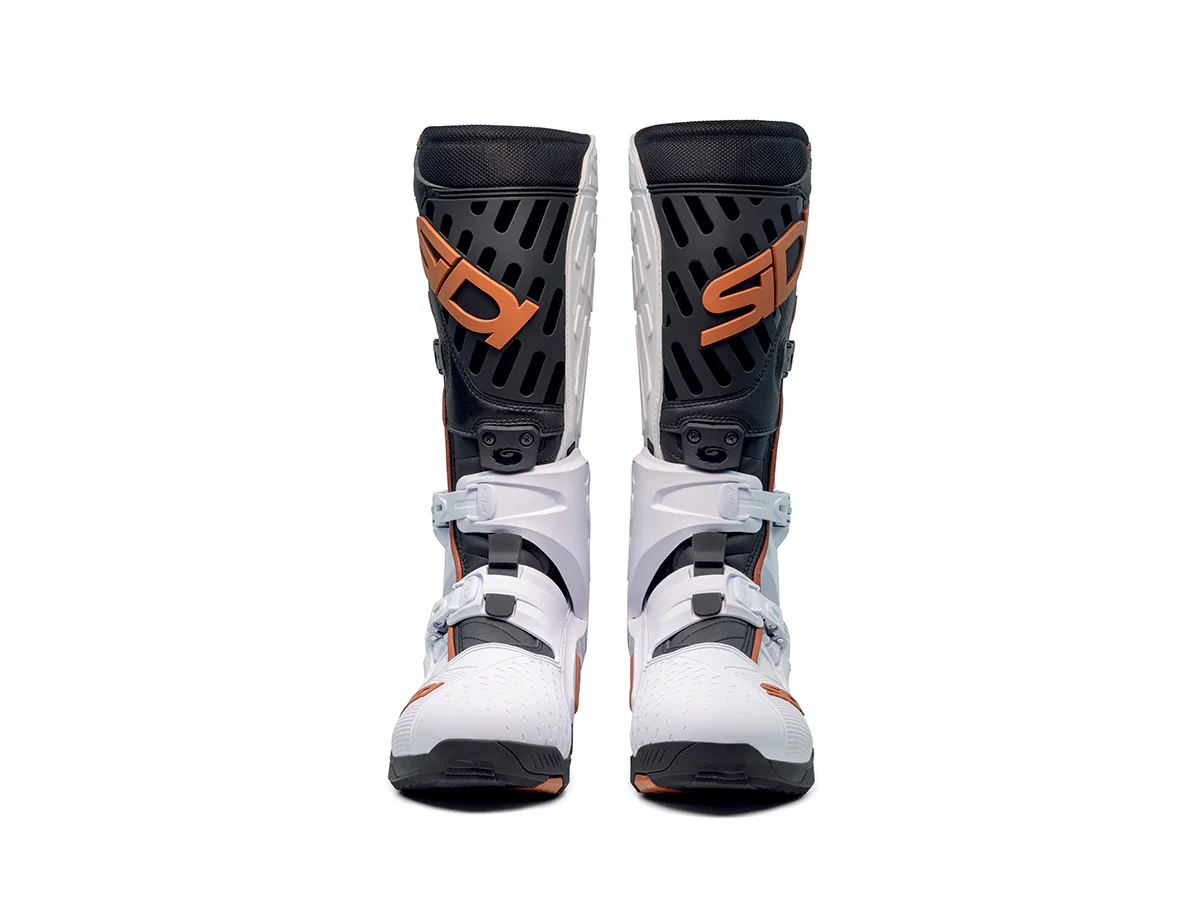 Sidi CrossAir White Black Bronze Motocross Boots - Image 6