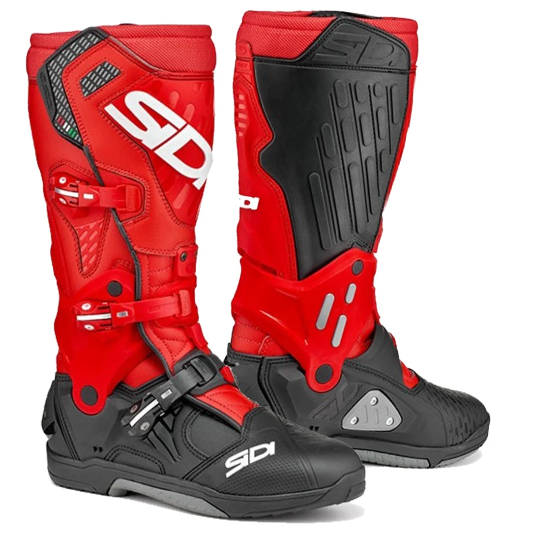 Sidi CrossAir Red Black Motocross Boots - Image 2