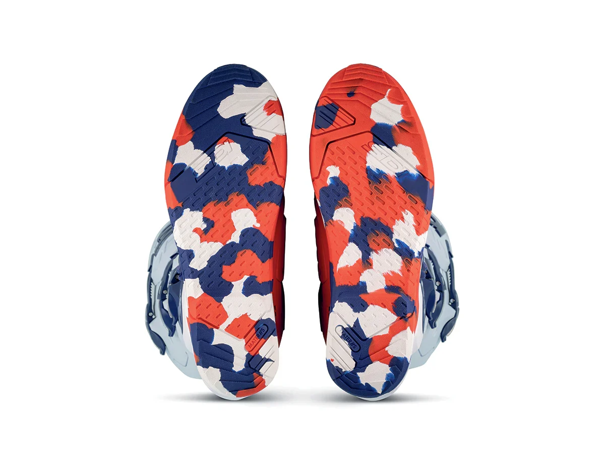 Sidi CrossAir X White Navy Red Motocross Boots - Image 4