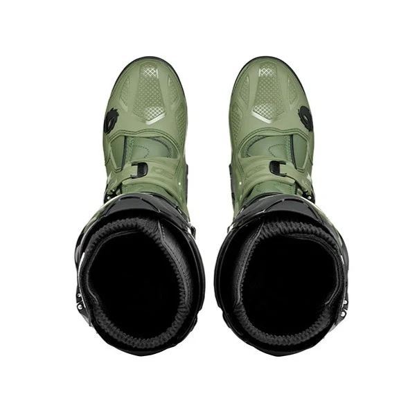 Sidi Crossfire 3 SRS Army Black Motocross Boots - Image 8