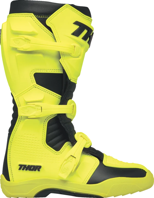 Thor Blitz XR Fluo Acid Black Motocross Boots - Image 2