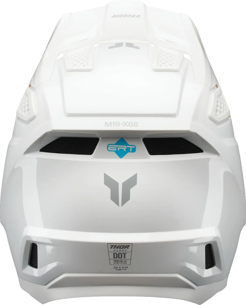 Thor Fleet Youth Helmet - Whiteout - Image 3