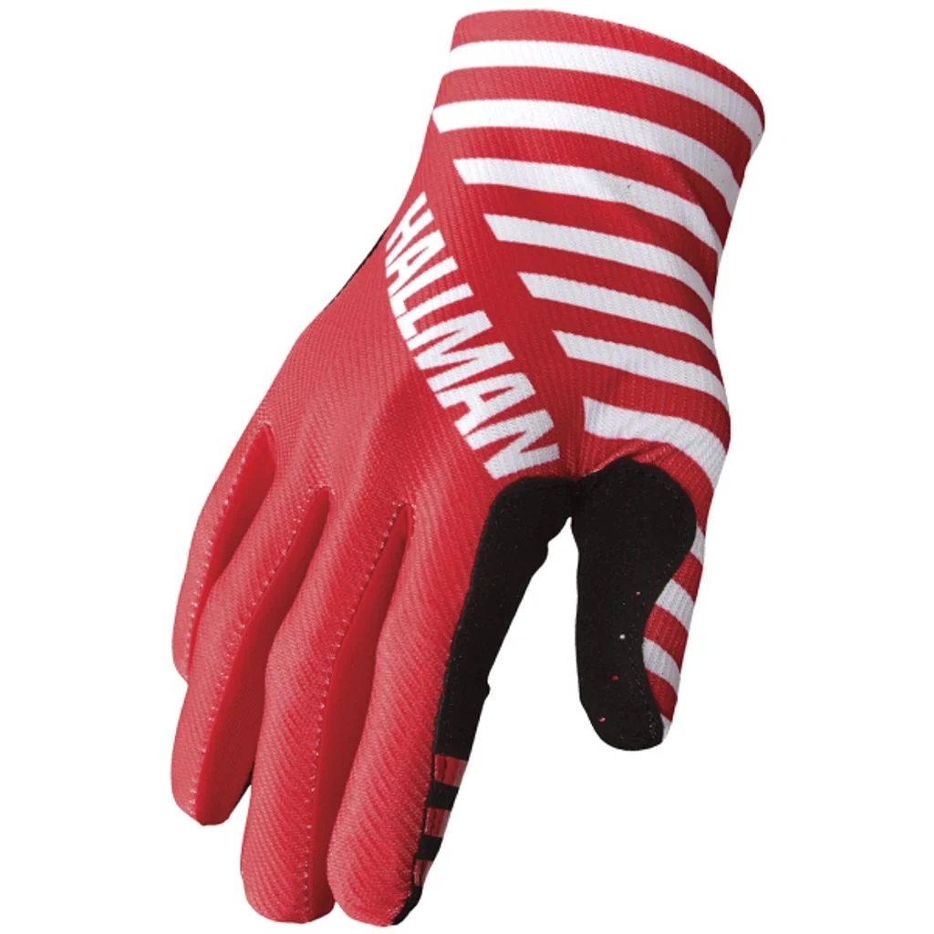 Thor Glove Mainstay Slice White Red
