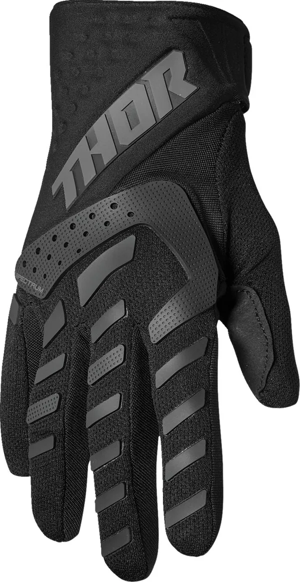 Thor Spectrum Black Motocross Gloves - Image 2