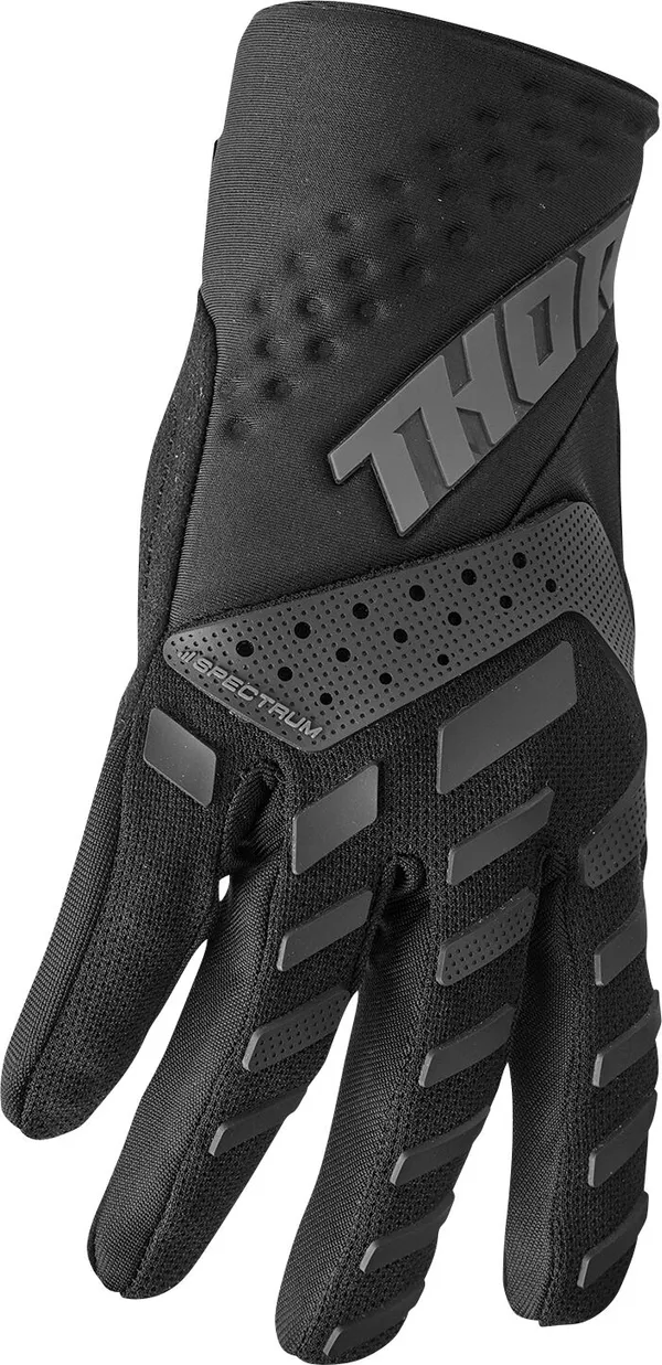 Thor Spectrum Black Motocross Gloves - Image 3